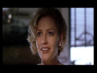 Elisabeth Shue being groped from behind in...