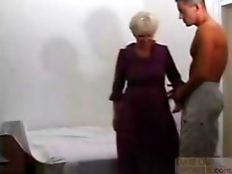 Grandma Gets Deep Fucked By A Young Cock