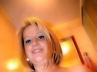 Bubble Kay juggs fun in shower