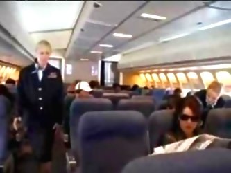 American Stewardess Handjob- Par...