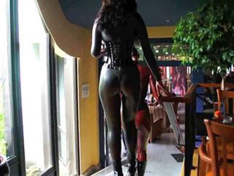 Amazing latex rubber girls