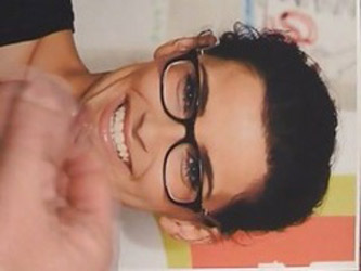 nelly furtado-cum on glasses