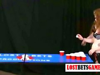 Playing Balls With Two Naked Girls